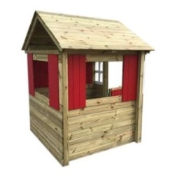 Casinha infantil de madeira MASGAMES MORANGO XL
