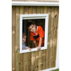 MASGAMES OLDEN casa de brincar madeira com painéis