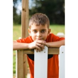 MASGAMES OLDEN casa de brincar madeira com painéis