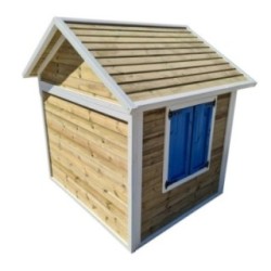 Casita infantil MASGAMES VISBY madera panelada