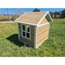 Casita infantil MASGAMES VISBY madera panelada
