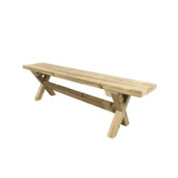 Banco de madeira para exterior MASGAMES XERTA 180