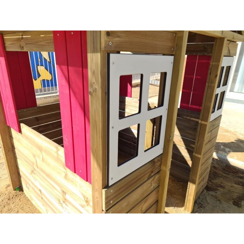 Casita infantil MASGAMES Fresita XL School