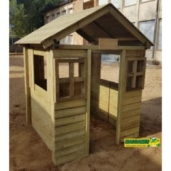 Casita infantil MASGAMES Fresita XL School (sin pintar)