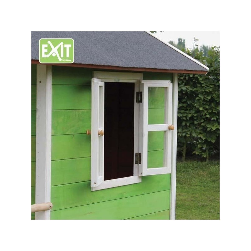 Casita infantil de madera Loft 100 Green