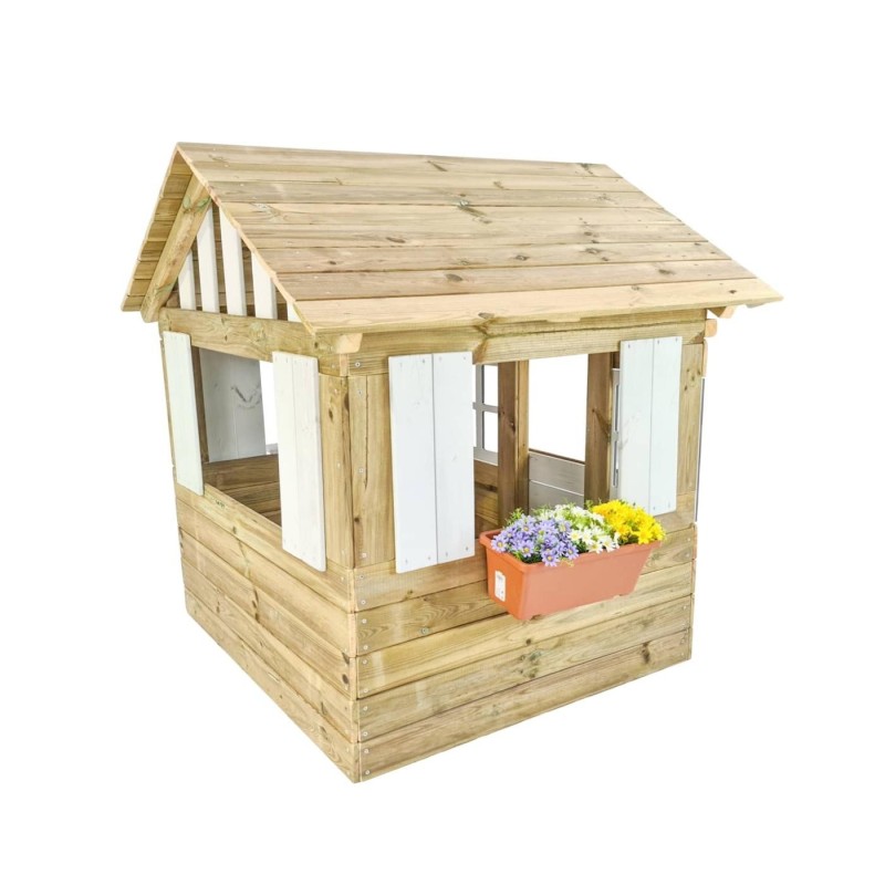 Casita infantil de madera MASGAMES LOLLIPOP BLANCA