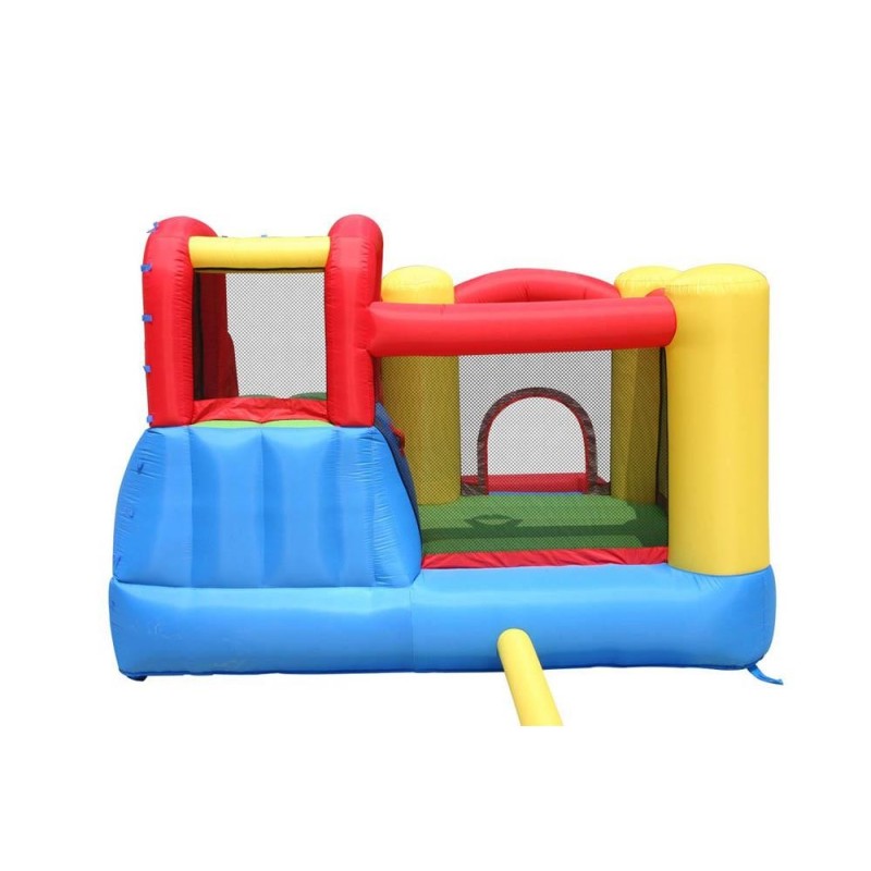 Castillo hinchable acuático Salta & Splash con cañón de agua