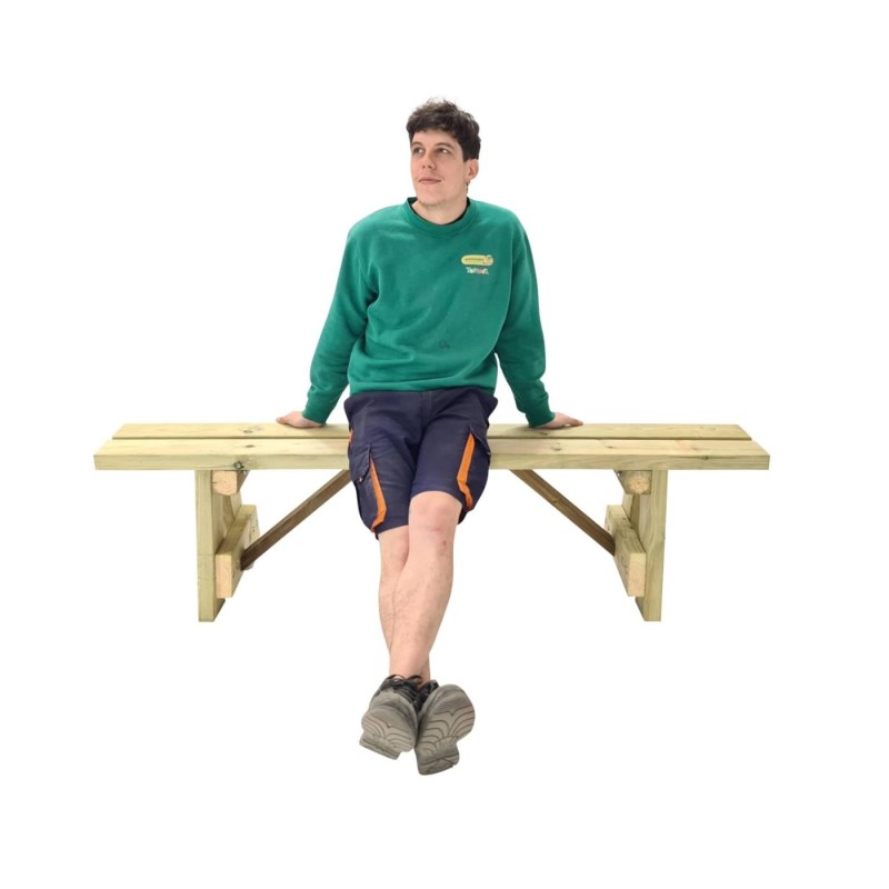 Banco de madera para el exterior MASGAMES ZURICH