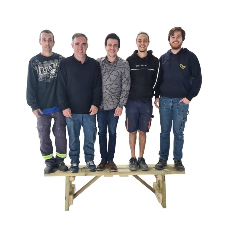 Banco de madera para el exterior MASGAMES ZURICH