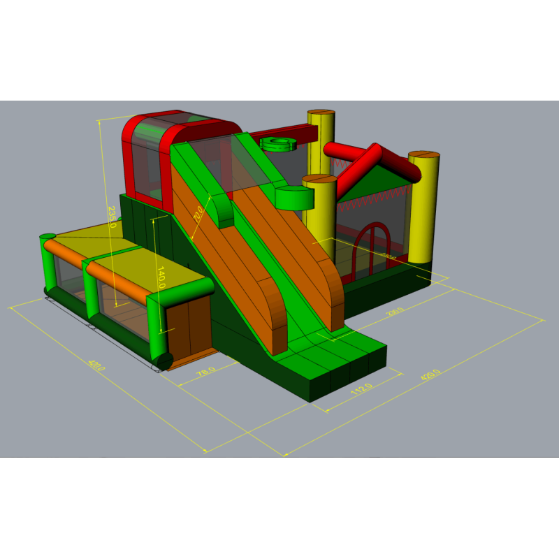 Castillo hinchable Fun Palace Big 9 en 1