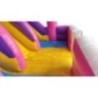 Hinchable Double Slide Fun Pink Castle
