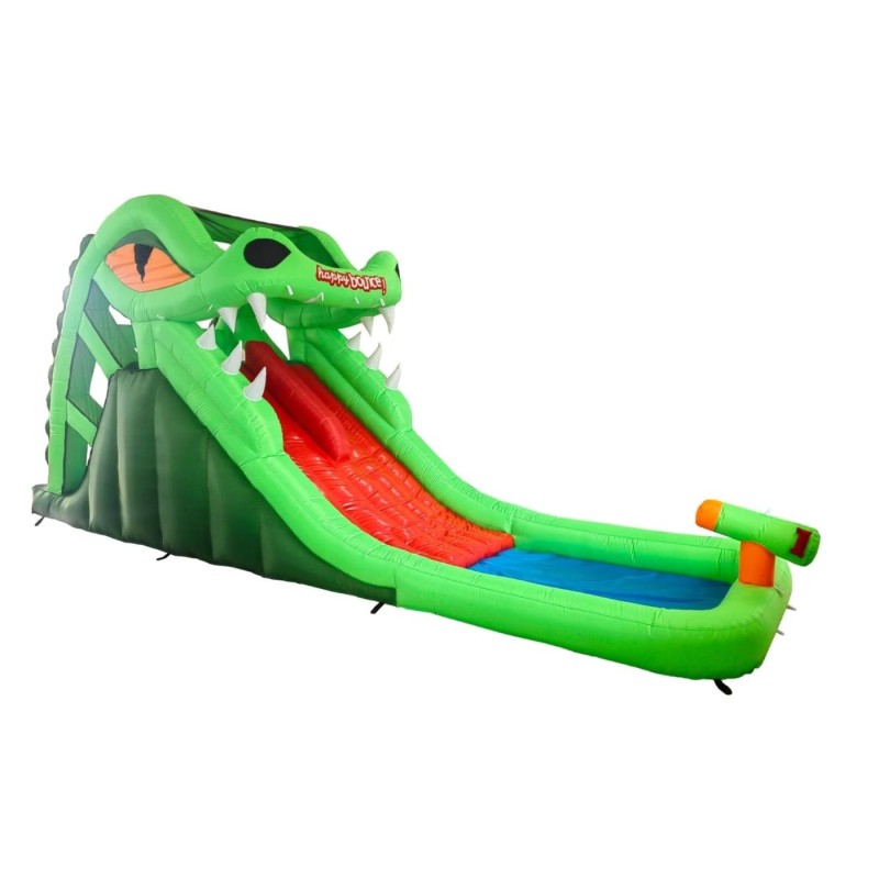 Castillo hinchable Tobogán Acuático Croco