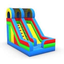 Hinchable Tobogan Doble Alto Profesional