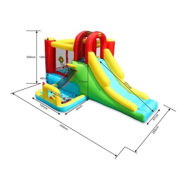 Castillo hinchable Aventura