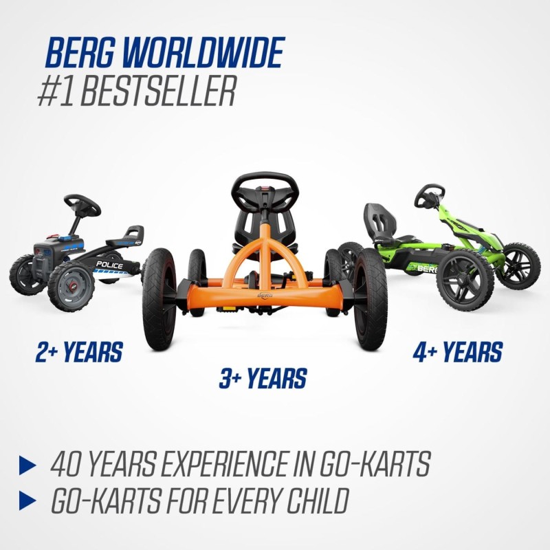 Carro a pedais BERG Buddy Classic Blue