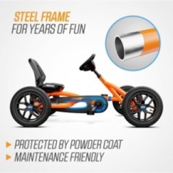 Coche de pedales BERG Buddy B-ORANGE