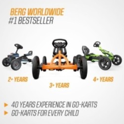 Coche de pedales BERG Buddy B-ORANGE