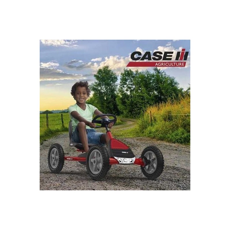 Coche de pedales BERG Buddy CASE-IH