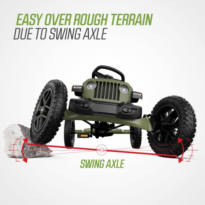 Coche de pedales BERG Buddy JEEP WRANGLER