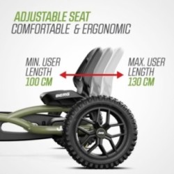 Coche de pedales BERG Buddy JEEP WRANGLER