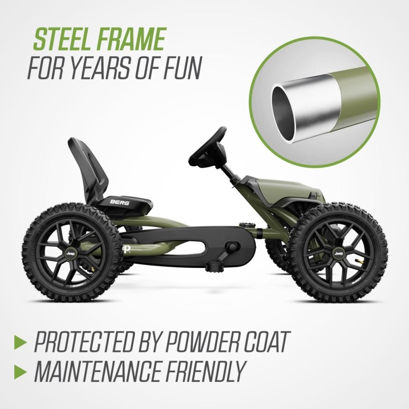 Coche de pedales BERG Buddy JEEP WRANGLER