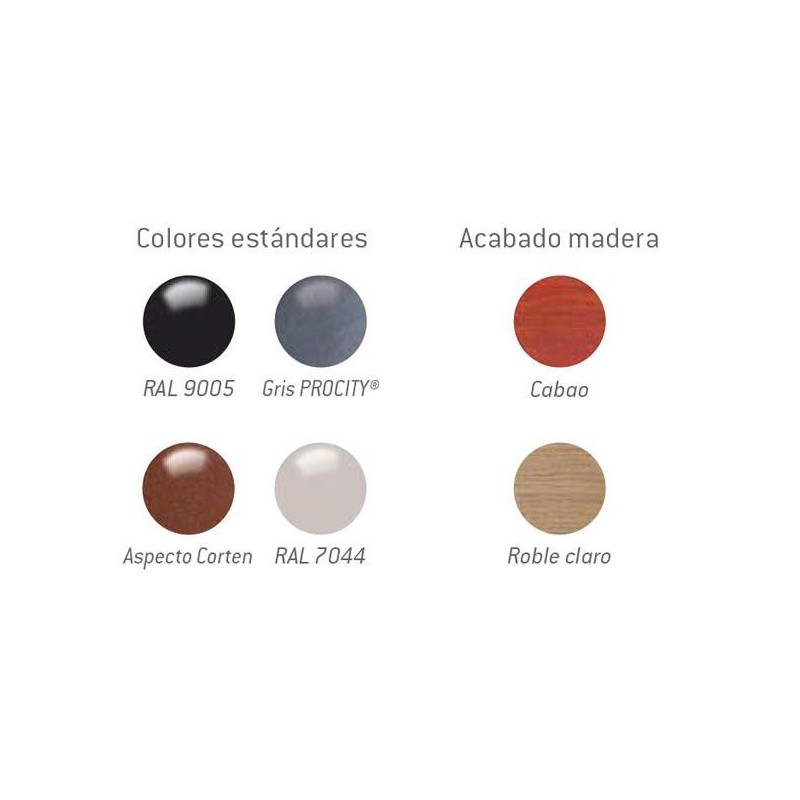 Banco de madera de roble SILAOS