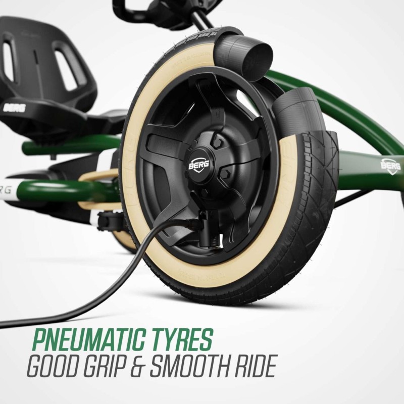 Carro a pedais BERG Buddy Retro Green