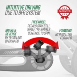 Carro a pedais BERG Buddy Retro Green