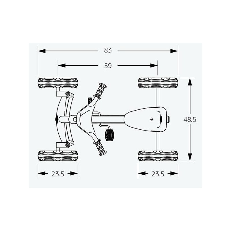 Carro a pedais BERG Buzzy Police