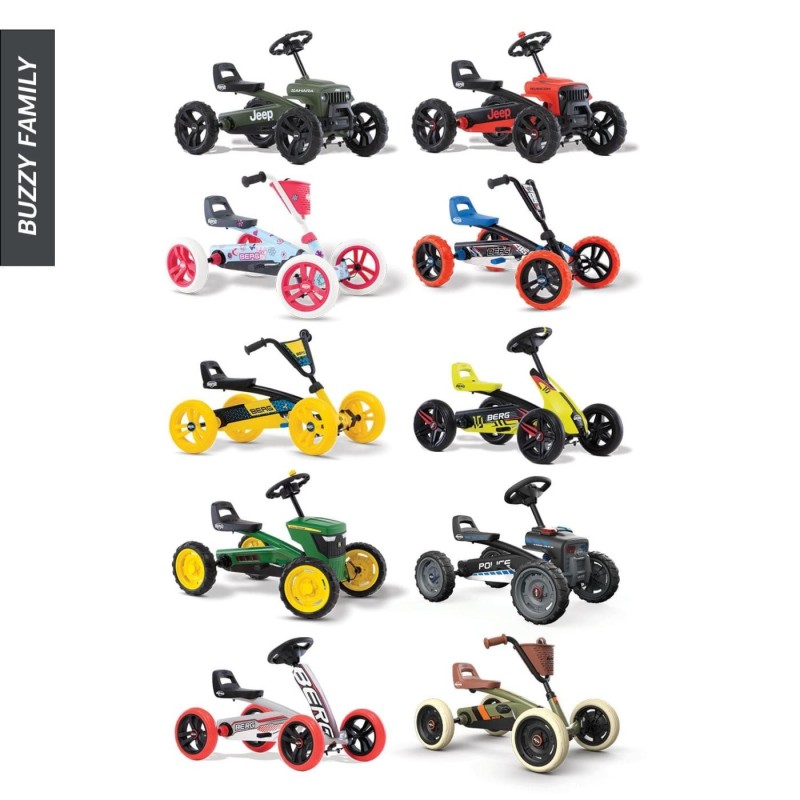 Coche de pedales BERG Buzzy RETRO