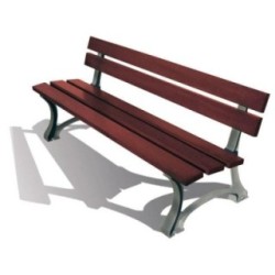 Banco Mora Roble 180 cm