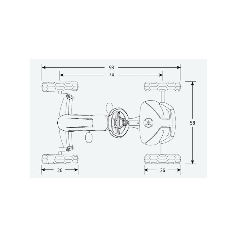 Cotxe de pedals BERG Reppy RIDER [DESCATALOGAT]
