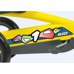 Carro a pedais BERG Buzzy Yellow