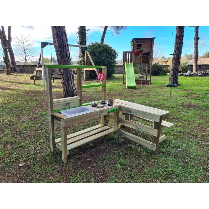 Cocinita infantil para exterior MASGAMES SPICY DELICIOUS HORECA