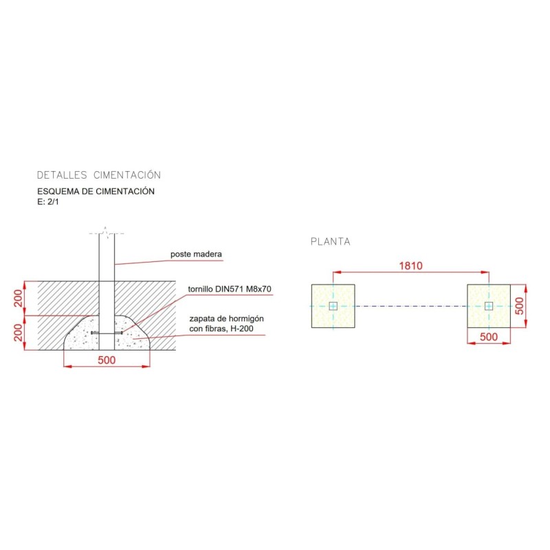 Barra de equilibrio de madera