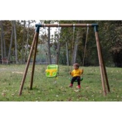 Columpio doble Masgames KIBO XL + asiento bebé