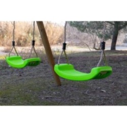 Columpio doble madera cuadrada Masgames KARAI JUNIOR XL