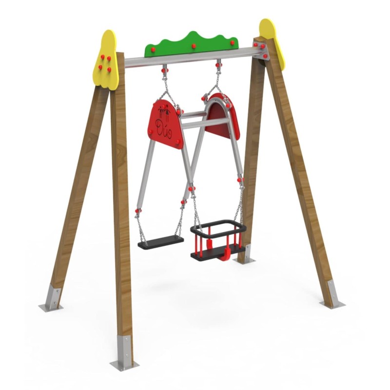 Gronxador Duo CHAXI pla + bebè