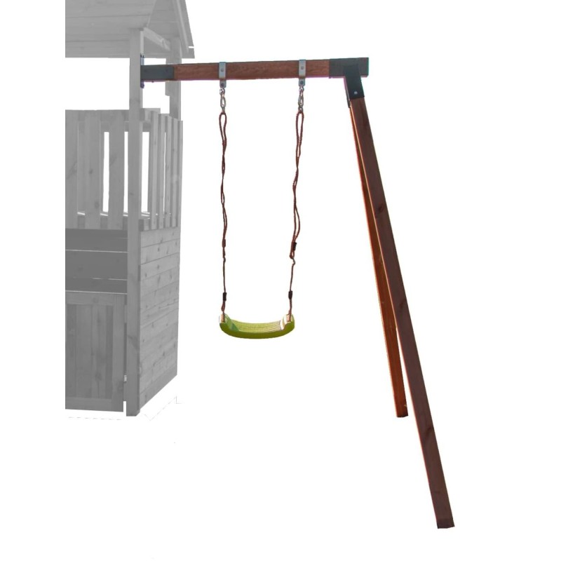 Columpio individual apoyado