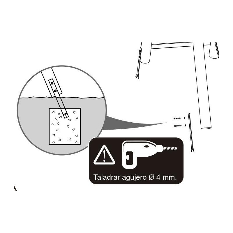 Columpio individual madera cuadrada MASGAMES KARAI DELUXE ADULTOS