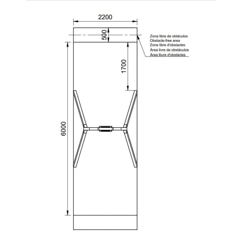 Columpio individual madera cuadrada MASGAMES KARAI DELUXE ADULTOS