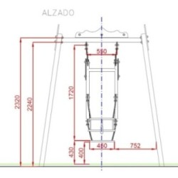 Gronxador Inox Duo CHAXI pla + bebè