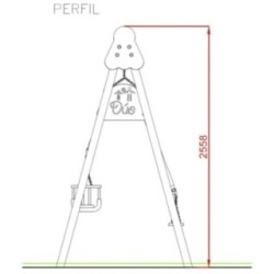 Gronxador Inox Duo CHAXI pla + bebè