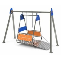 Columpio INOX Inclusivo para SILLA DE RUEDAS