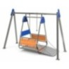 Columpio INOX Inclusivo para SILLA DE RUEDAS