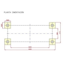 Columpio biplaza INOX