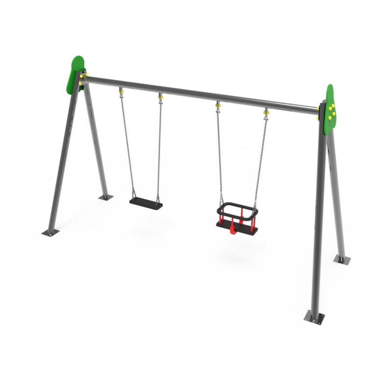 Columpio biplaza INOX