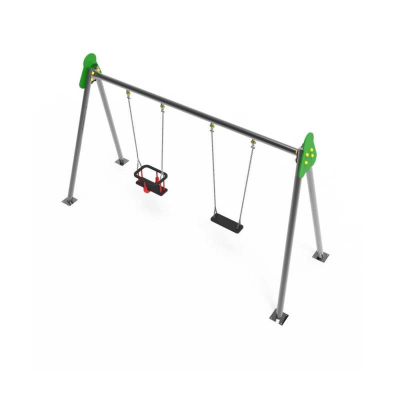 Columpio biplaza INOX