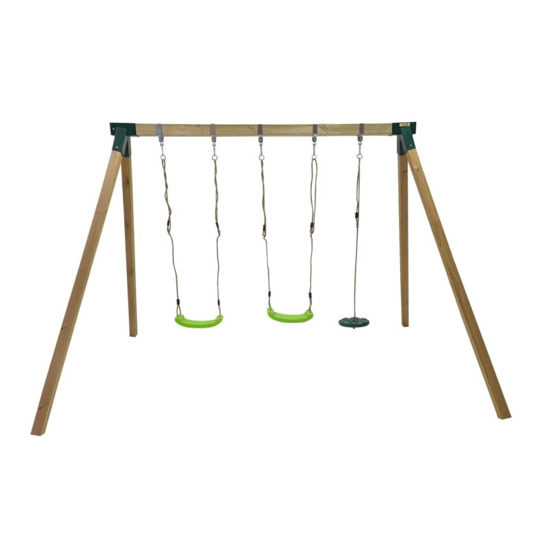 Columpio de madera cuadrada Masgames KAI XL