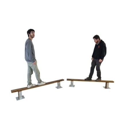 Barras de equilibrio de madera MASGAMES INDIANA